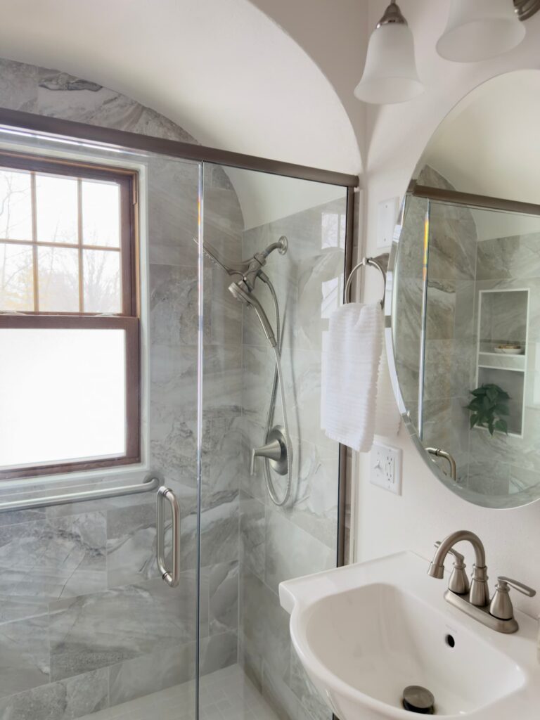 Menasha bathroom remodel